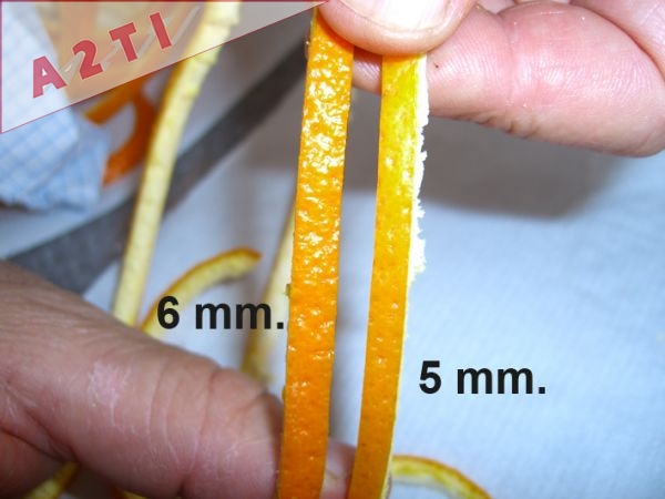 Zestes citron / orange
