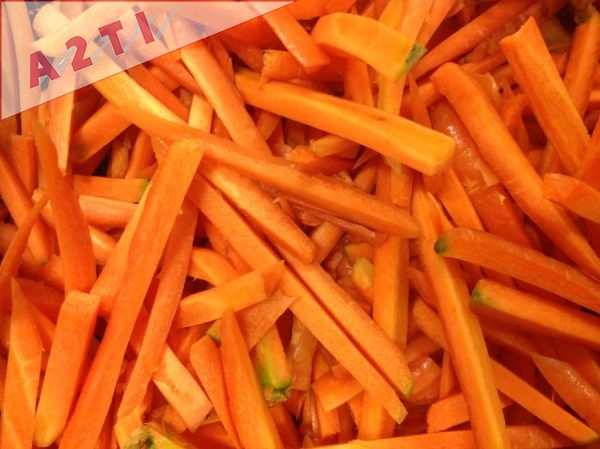 Coupeuses en bâtonnets pour carottes, betteraves